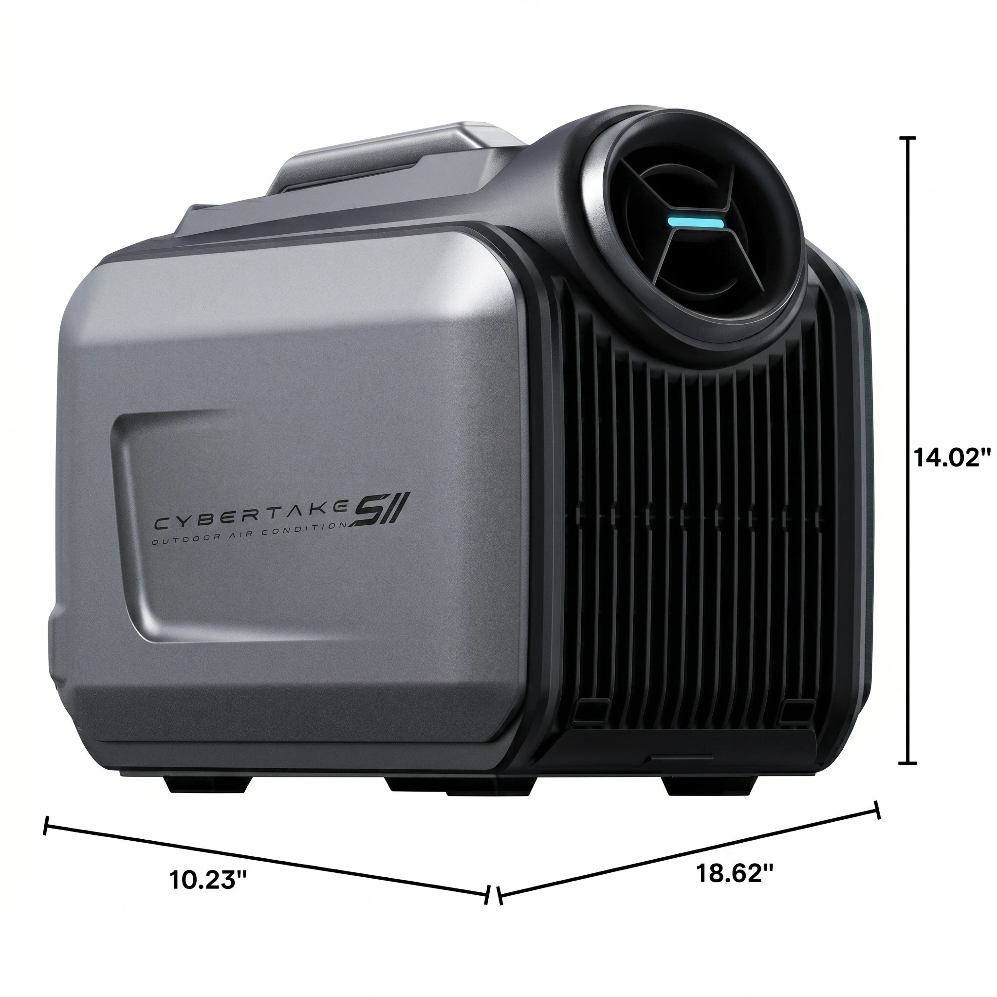 Portable Outdoor Air Conditioner S2 Pro — Black | KIMLUD