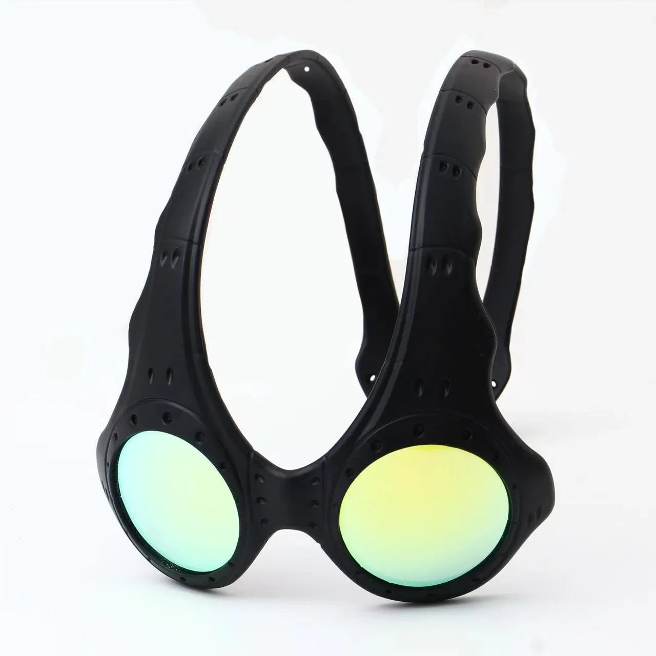 Metal Frame Unisex Sunglasses — Amber Brown | KIMLUD
