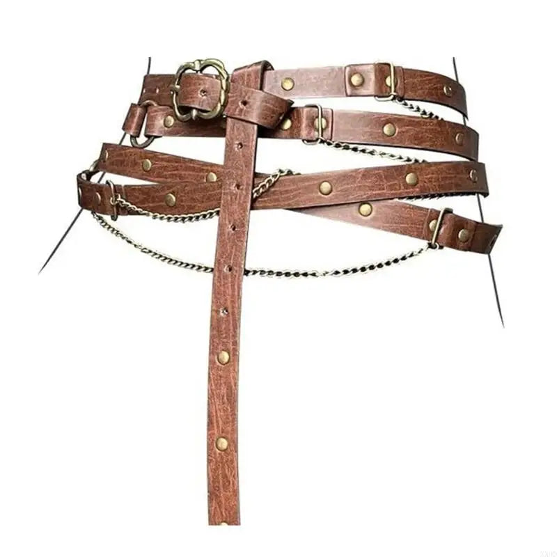 Belts – Multilayer Thin Belt – Faux Leather | KIMLUD