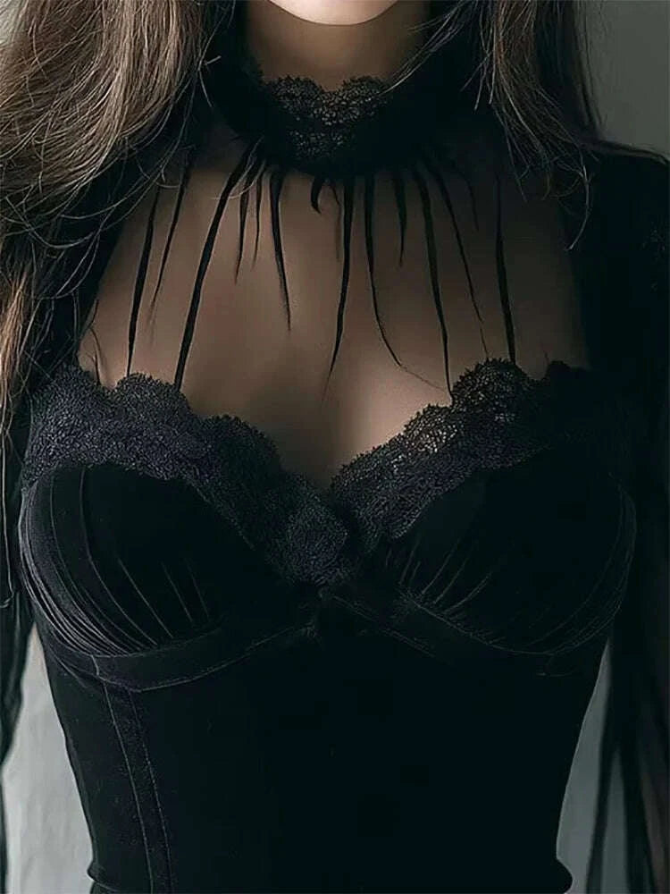vintage-elegant-mesh-women-blouse-black-mesh-sheer-slim-high-neck-lace-gothic-punk-corset-top-long-sleeve-velvet-fashion-blouseskimludkimlud-35558659