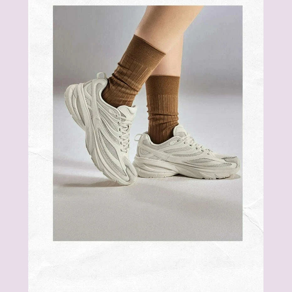 KIMLUD, Xtep Little Basque 2 Casual Shoes for Men 2025 Summer Vintage Breathable Comfortable Non-Slip Durability Sneakers 875219320017, KIMLUD Womens Clothes