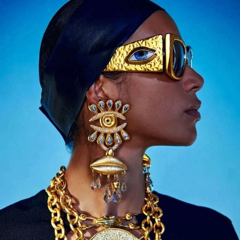 european-and-american-medieval-accessories-vintage-eye-tassels-light-luxury-high-end-earrings-french-fashion-devil-eye-earringskimlud-womens-fashion-34622577