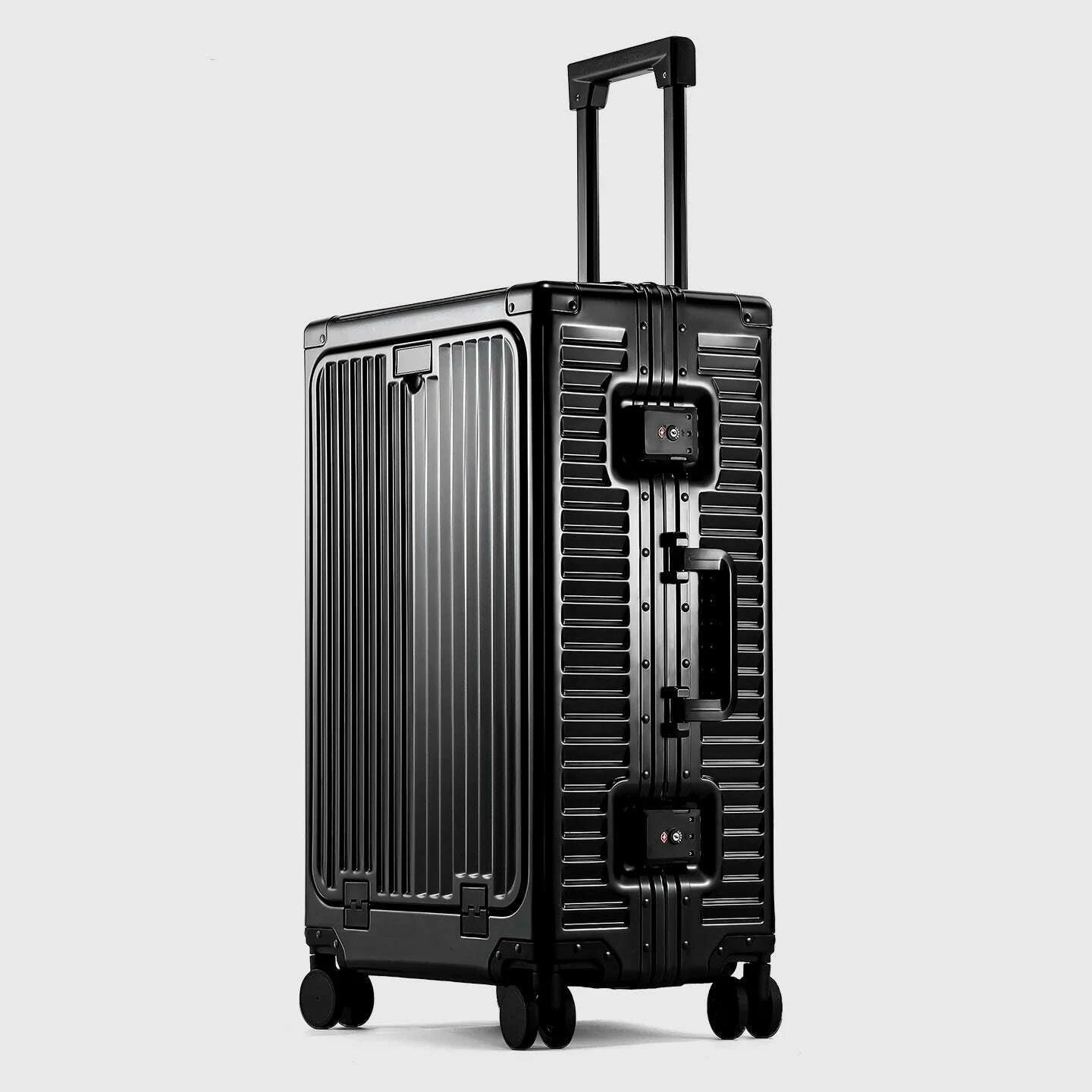 sushimu-20-inch-all-aluminum-magnesium-alloy-luggage-with-front-opening-trolley-suitcase-carry-on-suitcase-metal-travelkimlud-womens-fashion-34613079