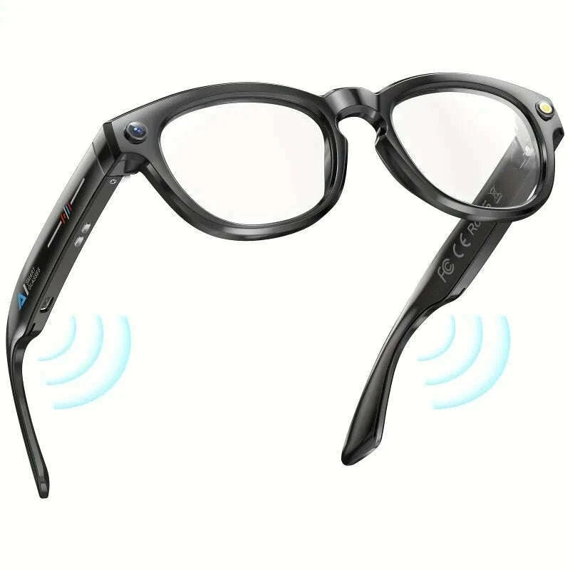 ai-voice-assistant-smart-glasses---wireless-calls-ai-translation-with-led-flashlight-remote-camera-music-playback-giftkimlud-womens-fashion-34600594