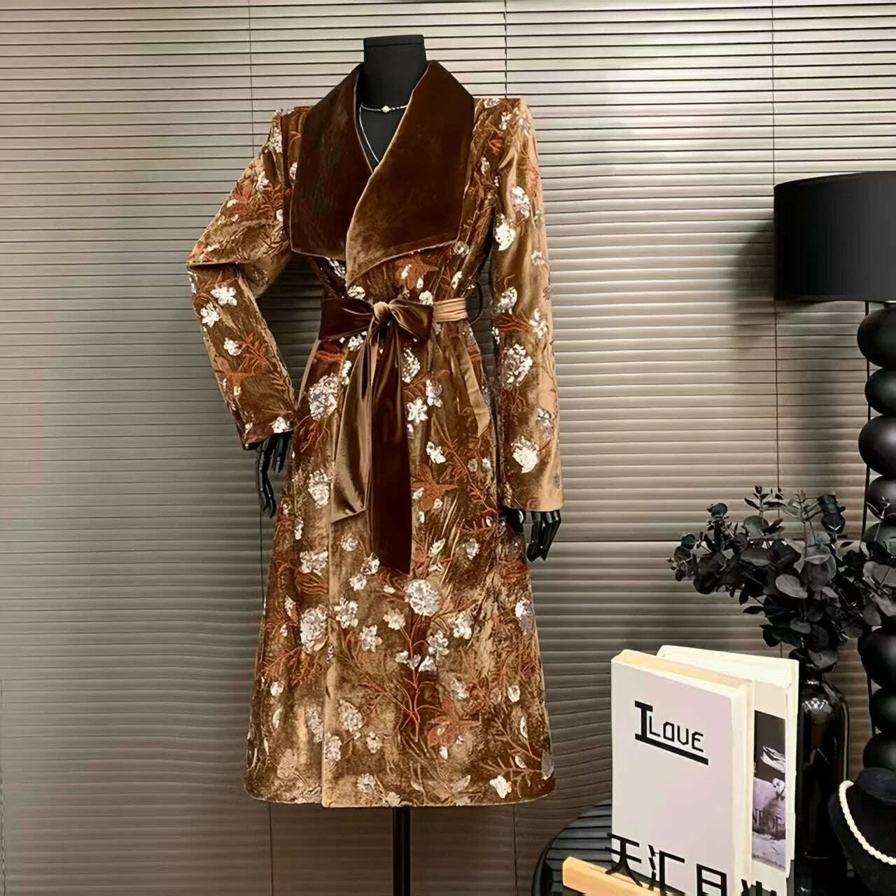 golden-velvet-turn-down-collar-adjustable-waist-windbreaker-coat-autumnwinter-new-french-luxury-sequin-embroidered-womens-coatkimludkimlud-35560663