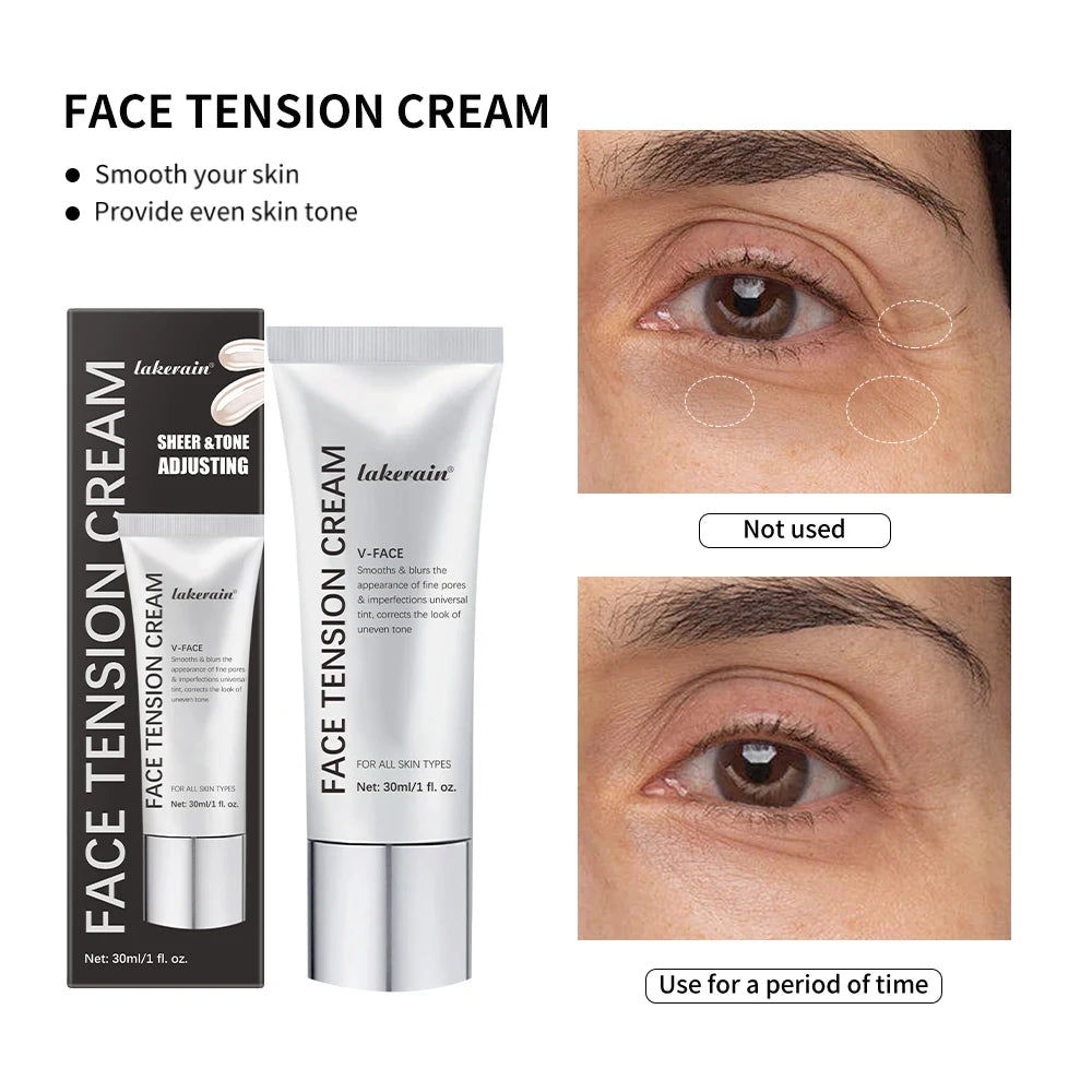 Peter Face Tightener Cream and Primer Set Instant Face Tightener Cream No-Filter Primer Firm and Smooth The Look of Fine Lines S