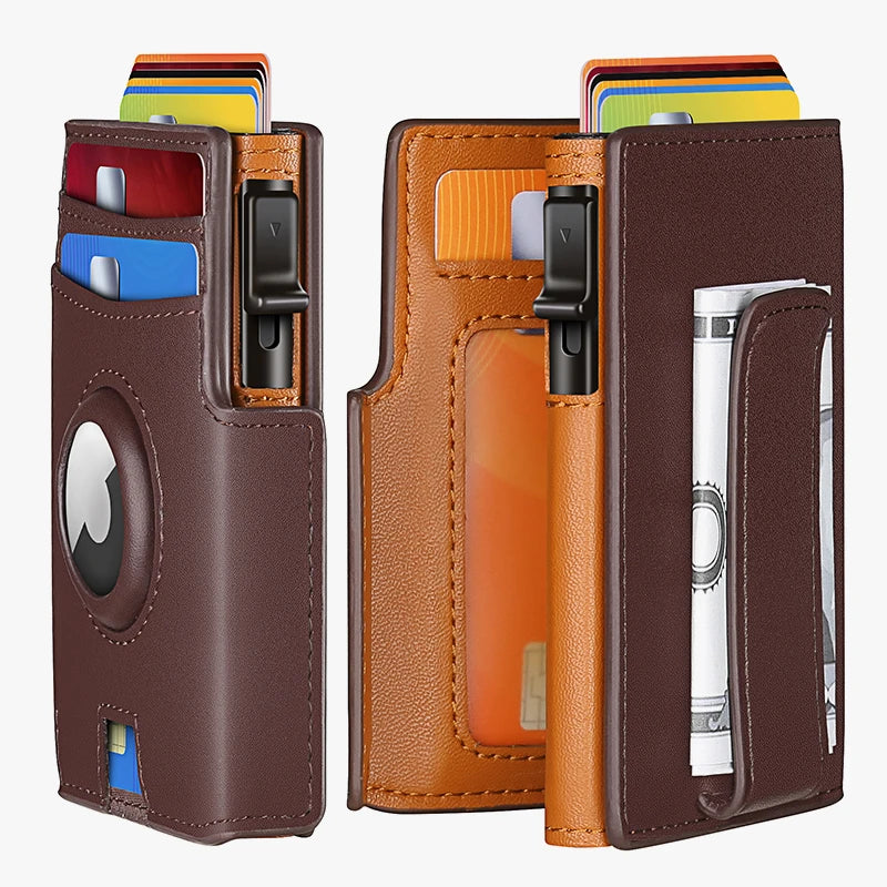 Wallet – Locator Wallet With Storage Slot – Synthetic Leather | KIMLUD