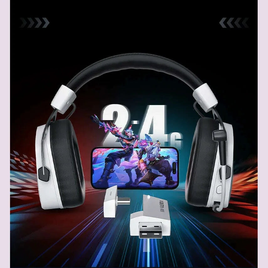 xiberia-k03s-pro-wireless-headsets-gamer-hifi-surround-sound-24ghz-4-mode-71-gaming-headphones-2000mah-battery-low-latency-iemkimlud-womens-fashion-34626959