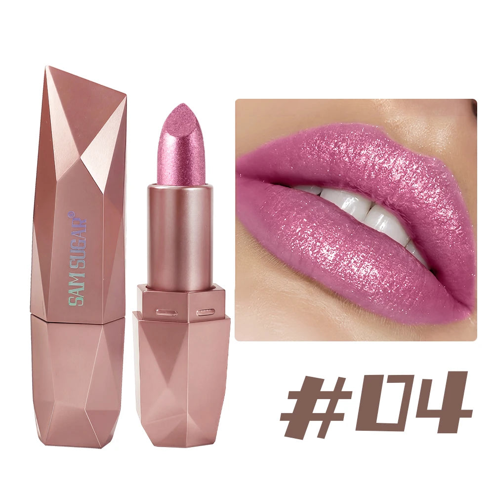 Gold Lipstick Diamond Pearl Sparkle — Rose Gold | KIMLUD