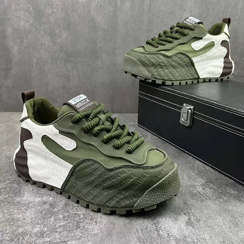 Casual Sneakers – Height Increasing – Faux Leather | KIMLUD