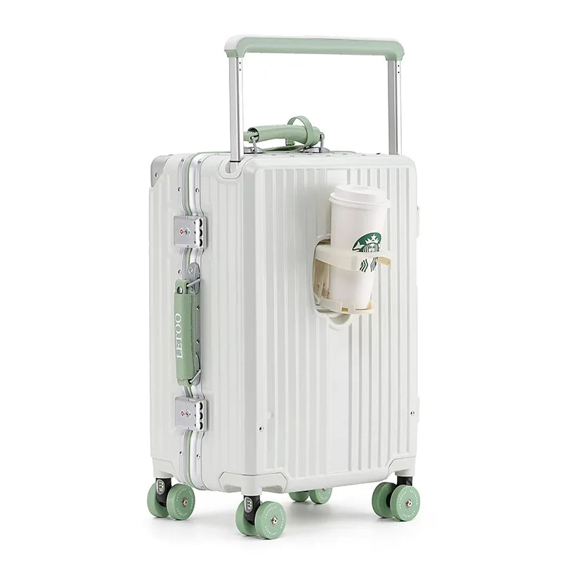 Luggage for women 2025 new model, sturdy and durable, 28 inch travel suitcase, suitcase, password box, 20 inch small boarding ca