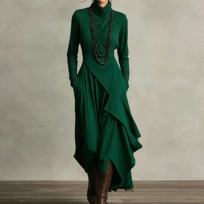 kimlud-spring-autumn-long-sleeve-solid-party-dress-women-holiday-turtleneck-simple-irregular-dress-new-fashion-patchwork-ladies-dress-kimlud-womens-clothes-35044803