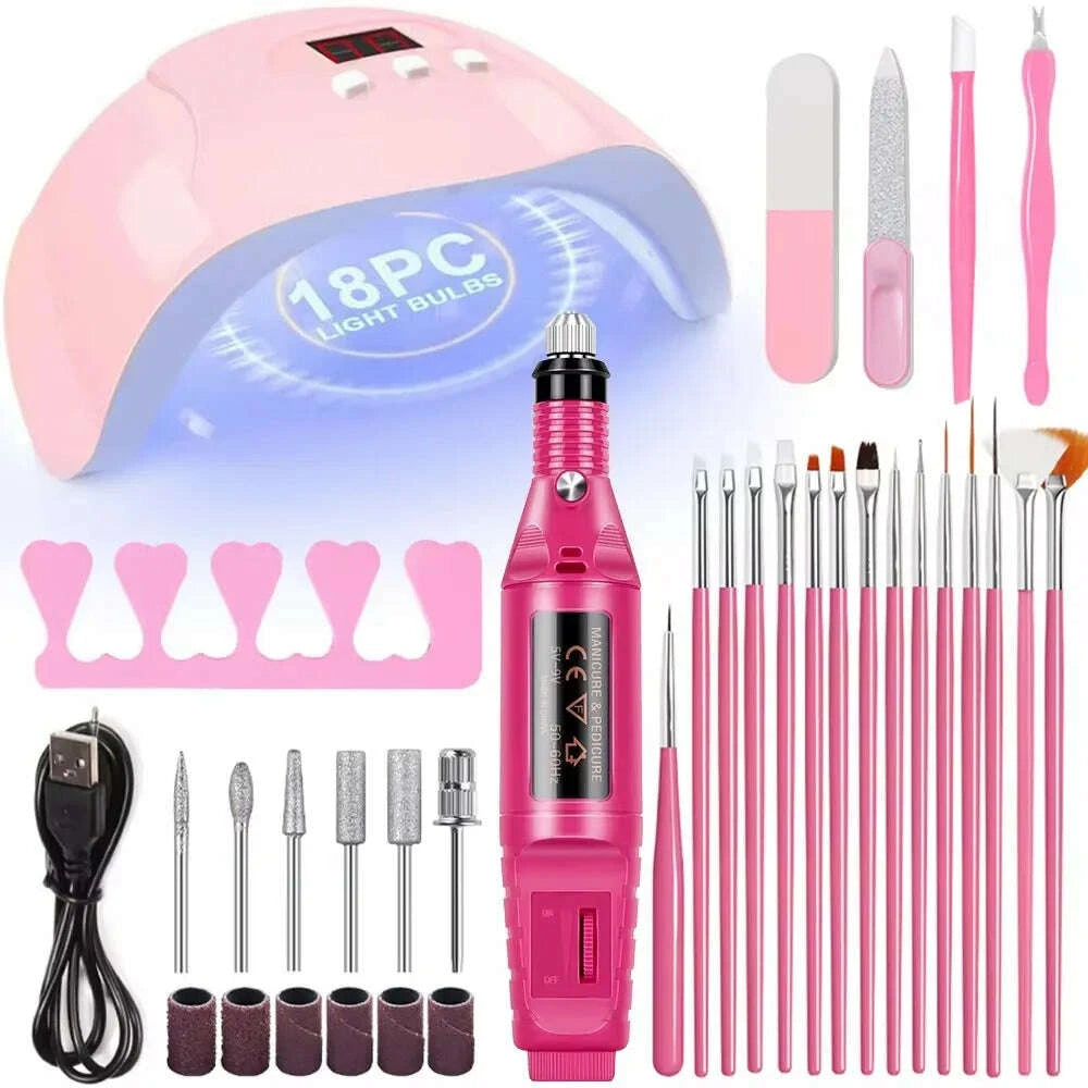 linmanda-professional-usb-electric-nail-drill-polish-file-kit-with-uv-led-nail-lamp-gel-manicure-dryer-lamp-acrylic-starter-setkimludkimlud-35563950