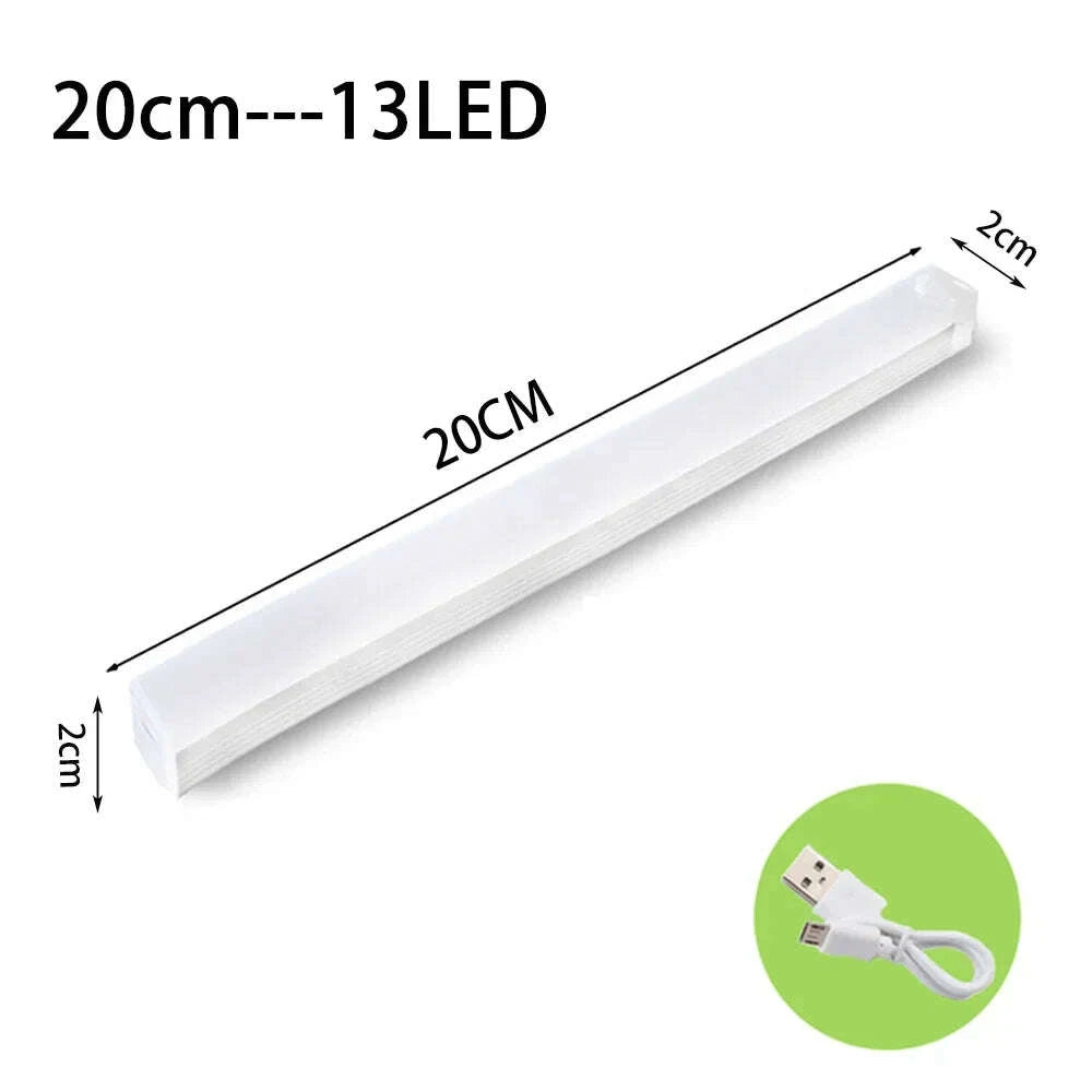 KIMLUD, Ultra thin LED Lamp Under Cabinet Lights Motion Sensor light Closet Light Cabinet Kitchen Bedroom Wardrobe Lighting Night light, KIMLUD Womens Clothes