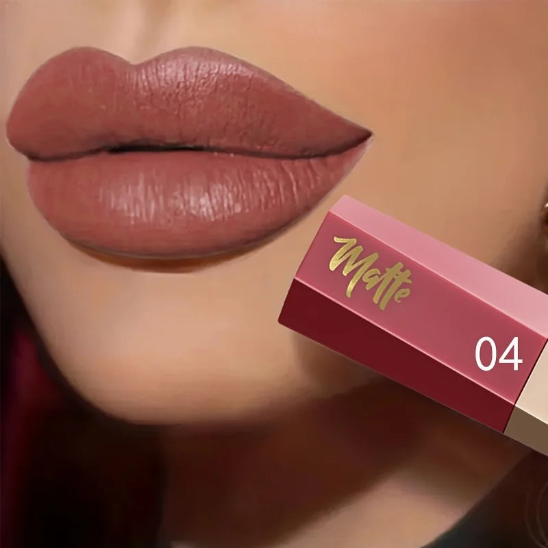 Liquid Lipstick – Long-Lasting Waterproof – Matte Finish | KIMLUD