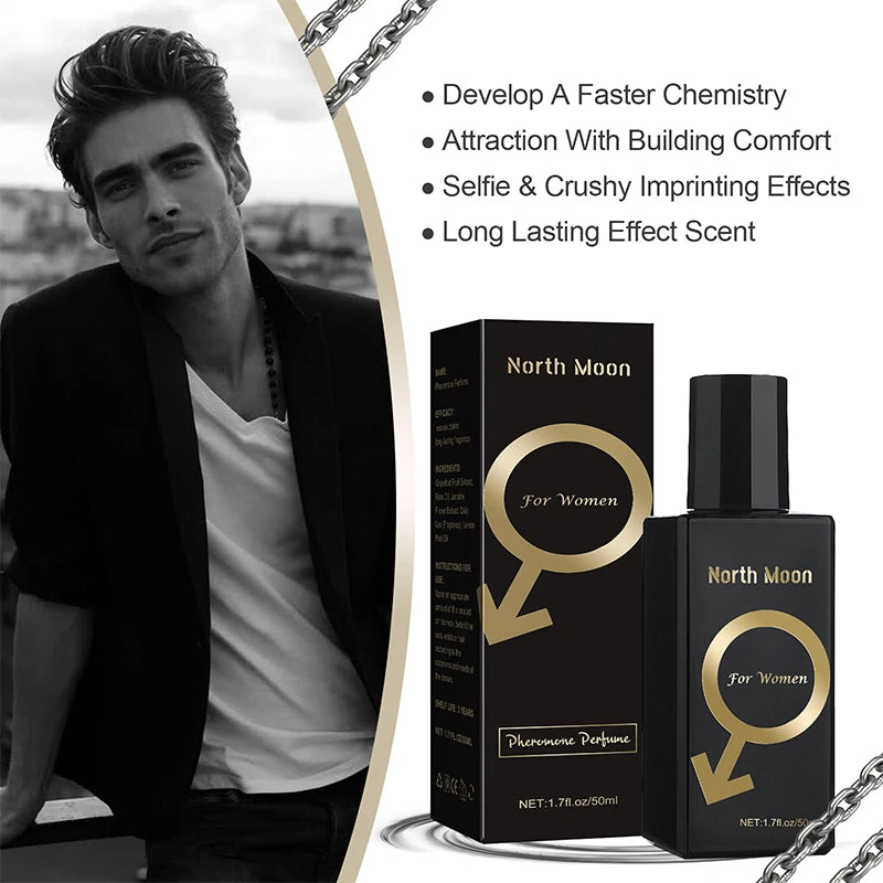 Unisex Pheromone Perfume For Attraction — Gold | KIMLUD