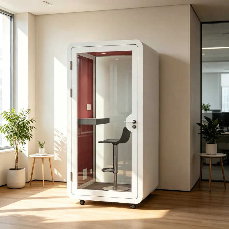 Portable Sound-Isolated Work Booth – Silent Privacy Pod – Cabin | KIMLUD