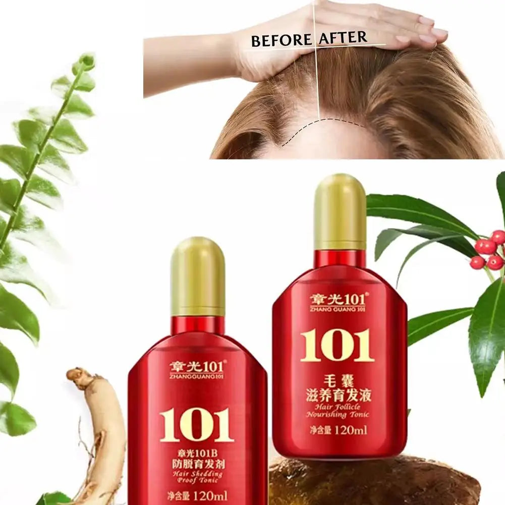 120ml Scalp Hair Lotion Ginseng And Ginger Essence Scalp Nutrition Moisturize Liquid White Hair To Black Hair Hair Conditioner