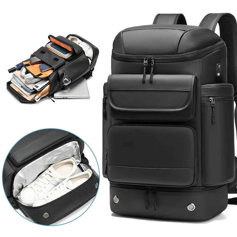 Waterproof 50L Travel Backpack For Men Outdoor