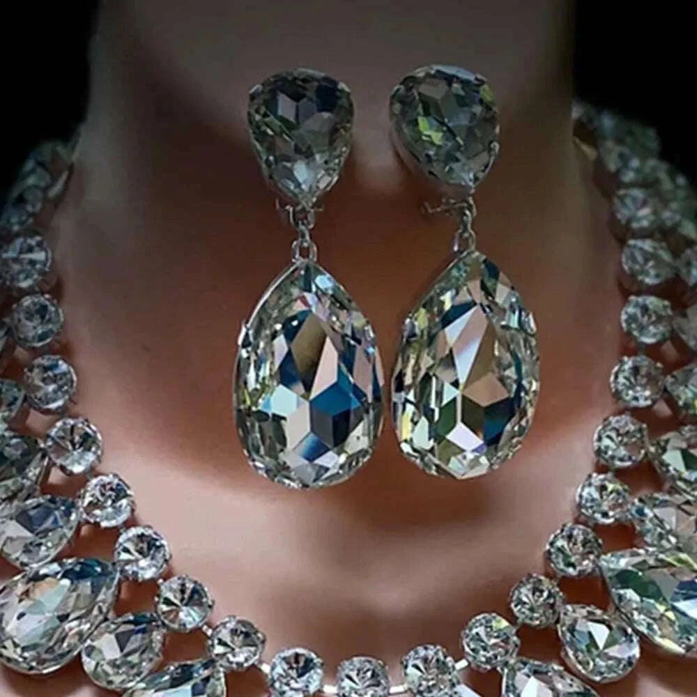 stonefans-fashion-teardrop-necklace-set-for-women-rhinestone-crystal-adjustable-statement-wedding-necklace-and-earrings-set-giftkimlud-womens-fashion-34627449