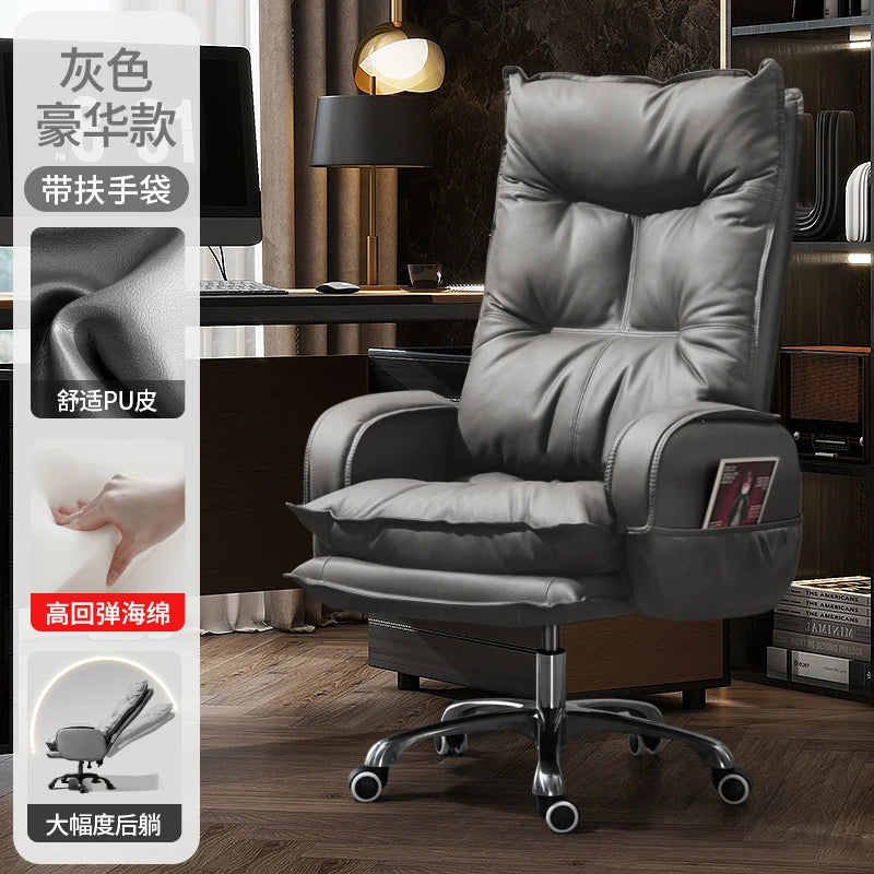 Ergonomic Computer Office Chair Gaming Recliner Swivel Study Office Chair Accent Armchair Comfy Silla De Oficina Salon Furniture