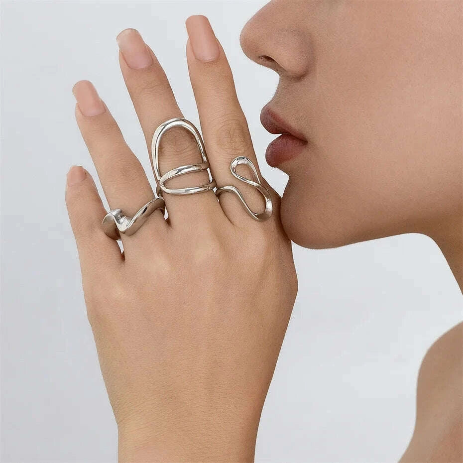 ingemark-3pcs-creative-irregular-twisted-metal-open-rings-for-women-vintage-geometric-adjustable-finger-ring-couple-accessories-kimlud-kimlud-33914522