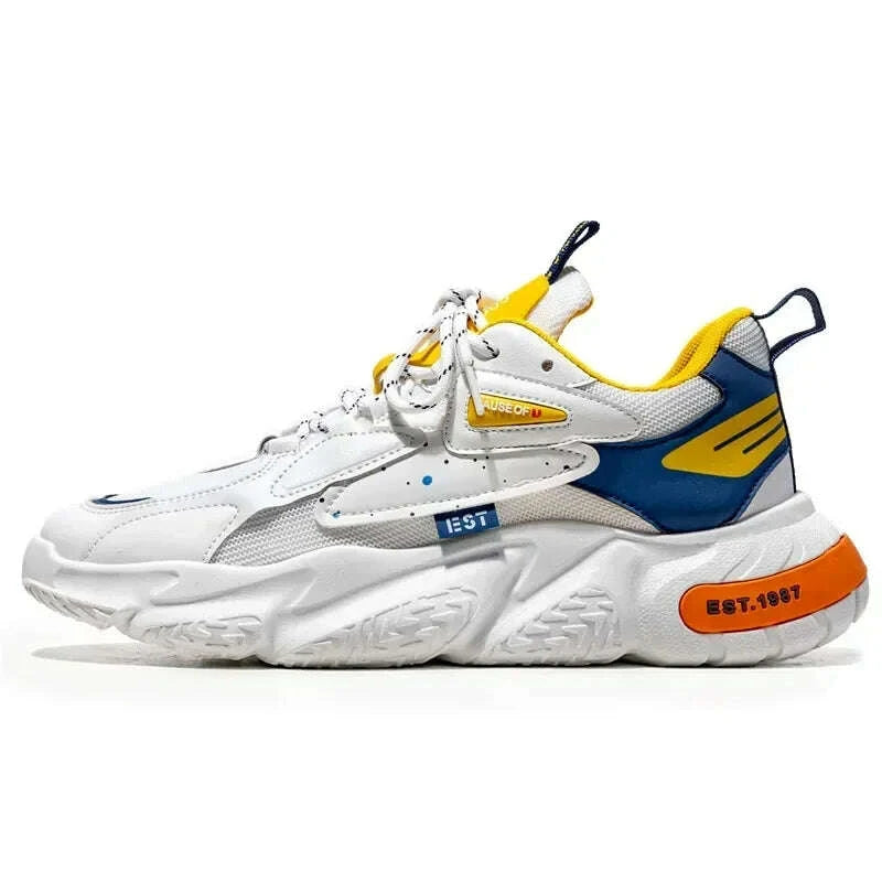 KIMLUD, 2025 Fashion and Comfortable Mesh Breathable Outsole Shoes Summer Hot Sale Mens Casual Shoes Thick Bottom Breathable Sneaker, KIMLUD Womens Clothes