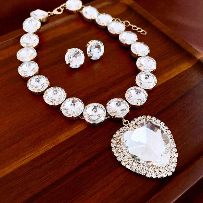 romantic-heart-pendant-necklace-earrings-set-luxury-rhinestone-necklace-stud-earrings-jewelry-sets-for-party-wedding-bridal-kimlud-kimlud-33912756