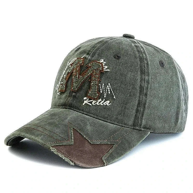 new-style-unisex-retro-baseball-cap-m-letter-embroidery-dad-hat-star-shaped-style-women-and-men-outdoor-washed-cotton-capkimlud-womens-fashion-34618151