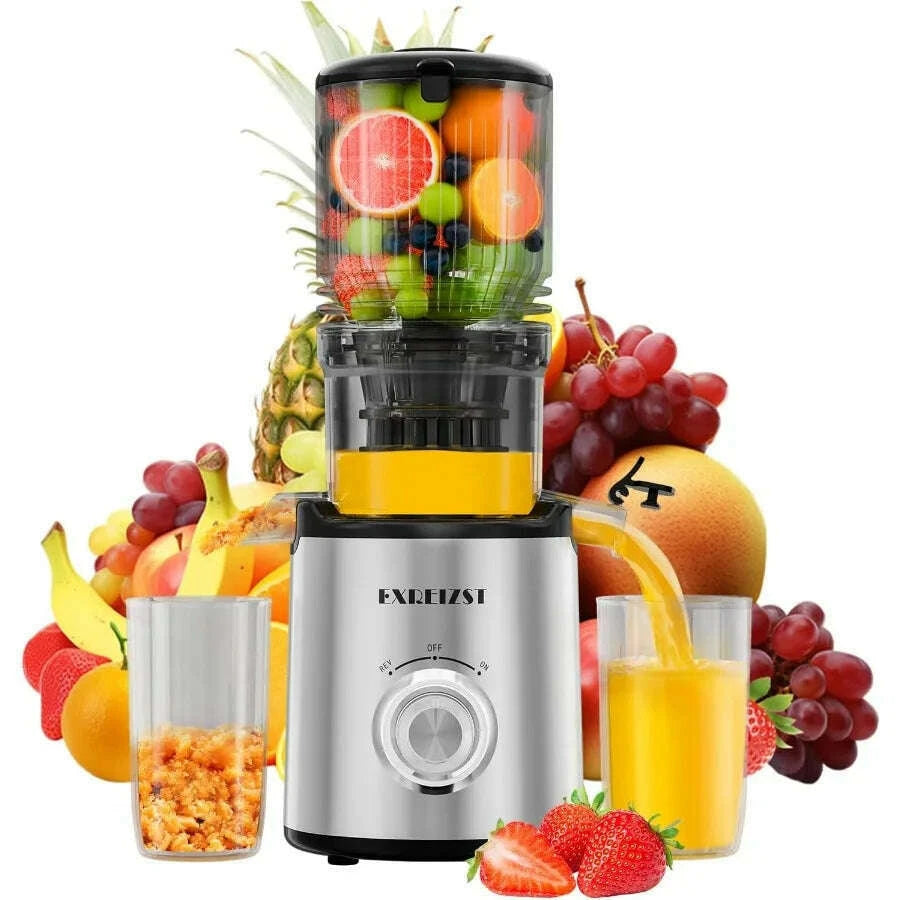 cold-press-juicer-with-53inch-large-feed-chute-for-whole-fruits-and-vegetables-slow-juicing-extractor-machine-with-300w-mastickimlud-womens-fashion-34626930