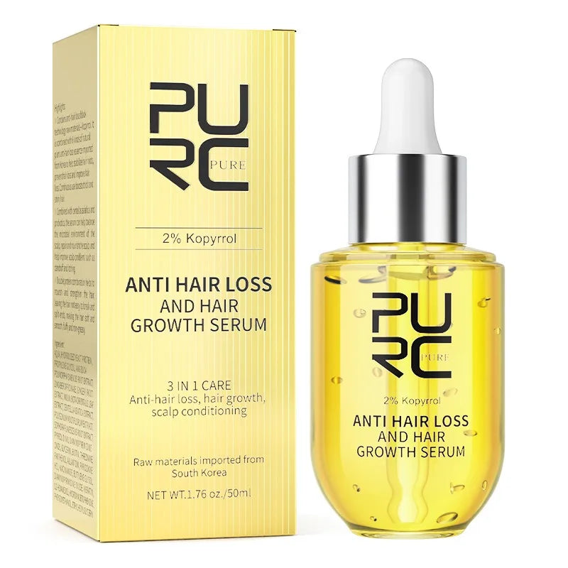 Ginger Hair Growth Essence For Dry Hair And Scalp Care With Nourishing Oils — Gold | KIMLUD