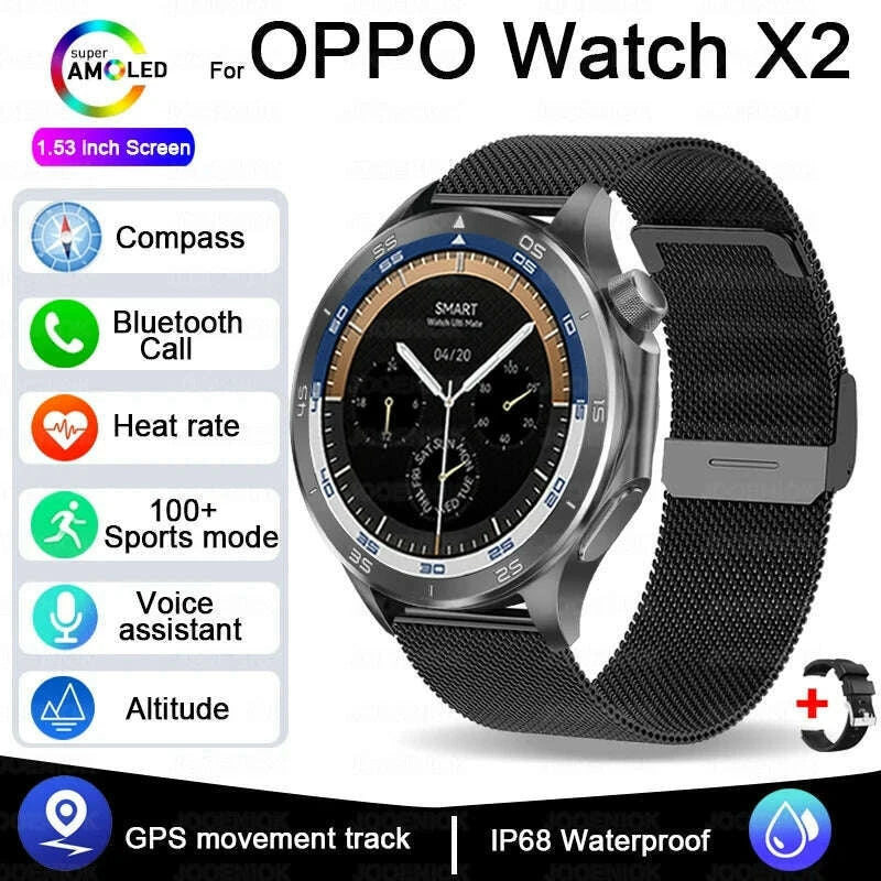 oppo-watch-x2-latest-bluetooth-call-smartwatch-men-gps-nfc-health-monitoring-ip68-waterproof-watch-amoled-hd-screen-smart-watchkimlud-womens-fashion-34608950