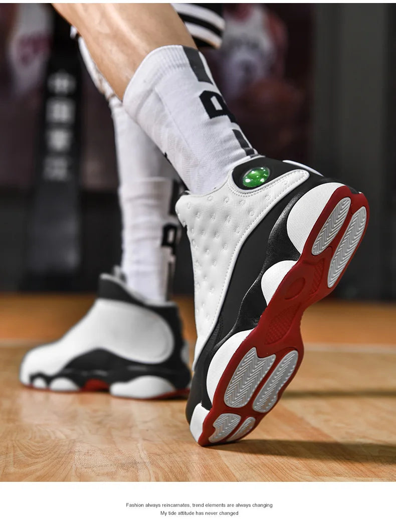 Men's Shoes Autumn 2025 New Basketball Mid-Top Casual Sports Trendy Shoes Youth Sneakers Sports Shoes Thick-Soled Casual Shoes