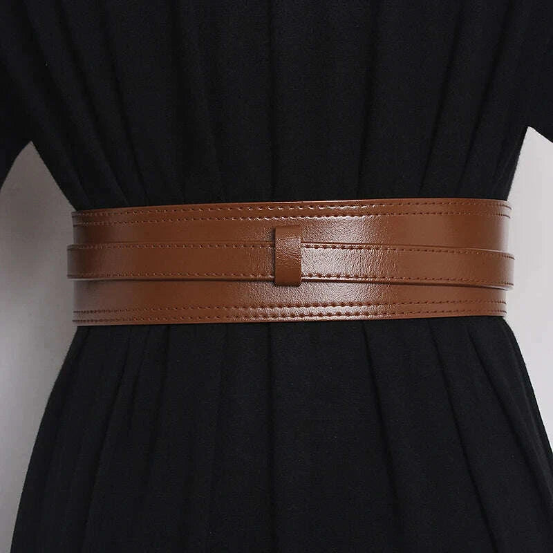 irregular-wide-corset-strap-2022-cow-leather-adjustable-women-waist-belt-khaki-coffee-black-real-leather-dress-cinture-waistbandkimlud-womens-fashion-34621060