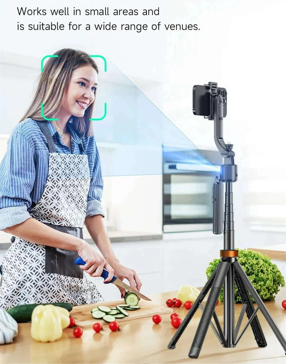 180cm709in-facial-tracking-360°rotation-gimbals-stabilizer-selfie-stick-intelligent-phone-holder-tripod-for-mobile-camera-goprokimludkimlud-35562038
