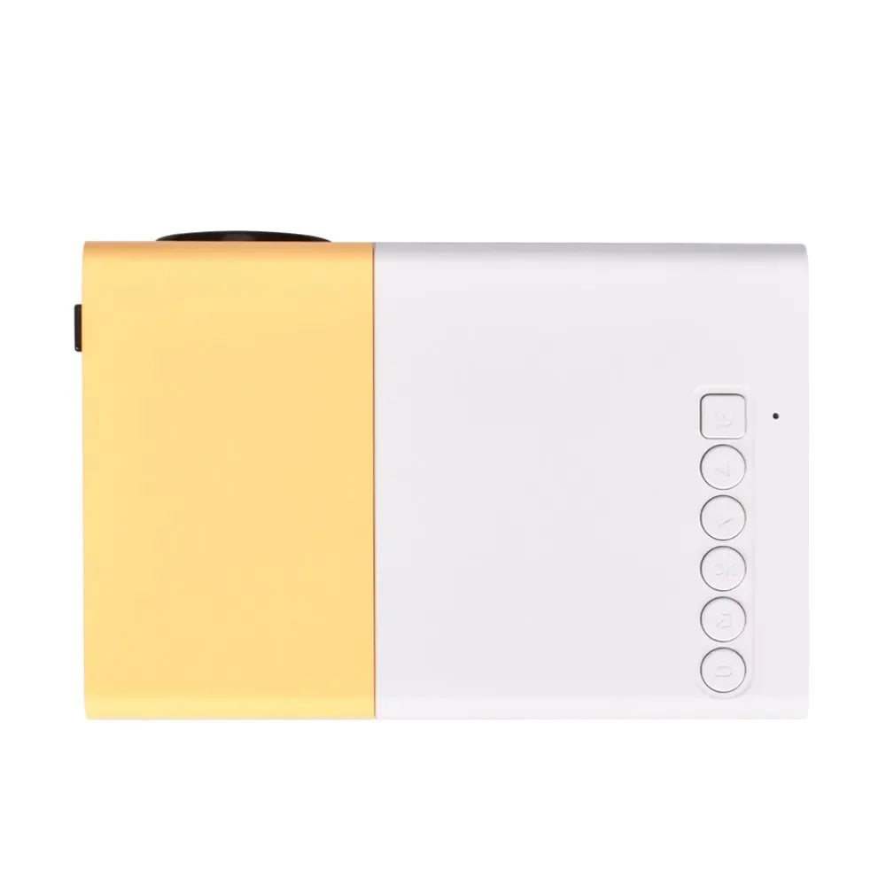 YG300 LED Outdoor Mini HD 1080P Mobile Projector YG300 USB Children's Projector Ultra-clear Mini Portable Mini Projector