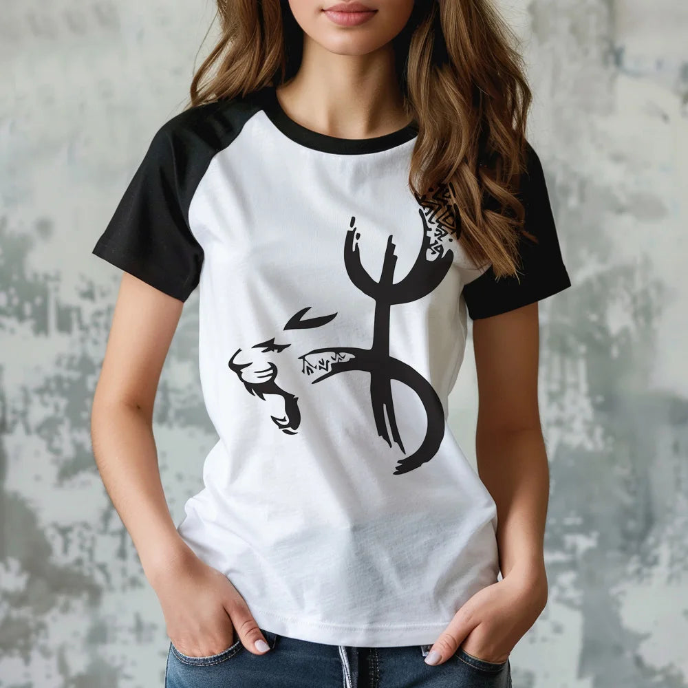 Women's T-Shirt - Y2K Style - Polyester - Regular Fit | KIMLUD