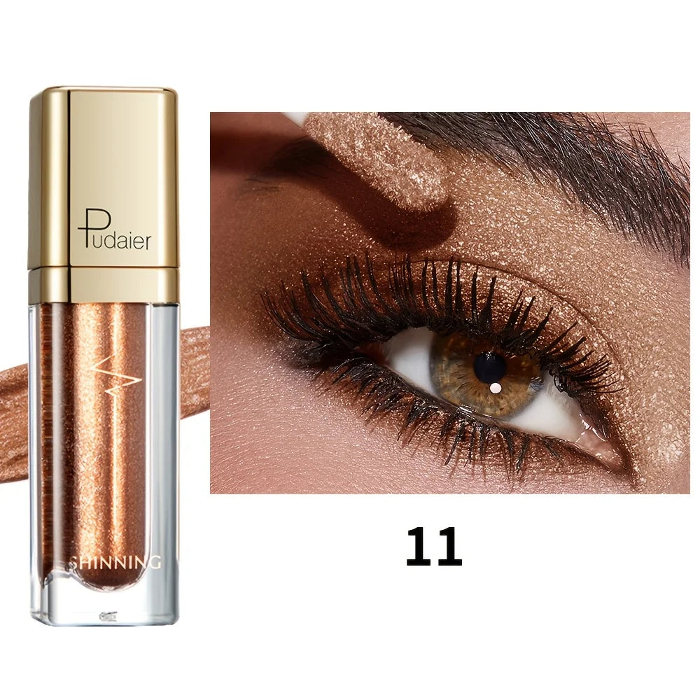 Opulent Diamond-Glow Pearlescent Eyeshadow That Lasts Long, Resists Smudging, And Is Simple to Apply.Ideal for Celebrations.