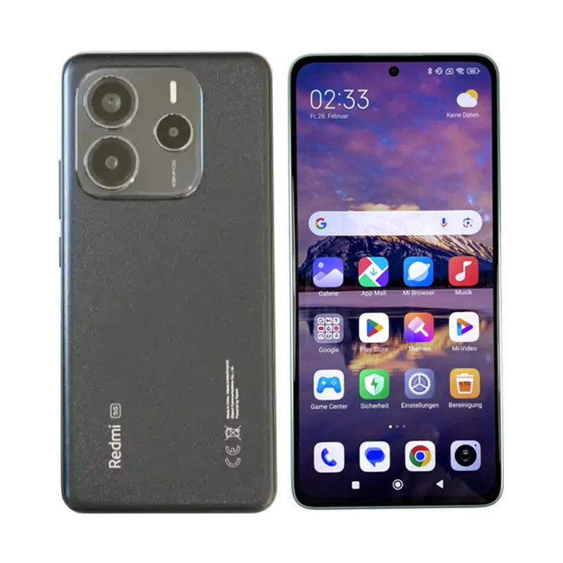 Global version Xiaomi Redmi Note 14 5G Smartphone 108MP AI camera NFC Dimensity 7025-Ultra 6.67" 120Hz AMOLED display IP64