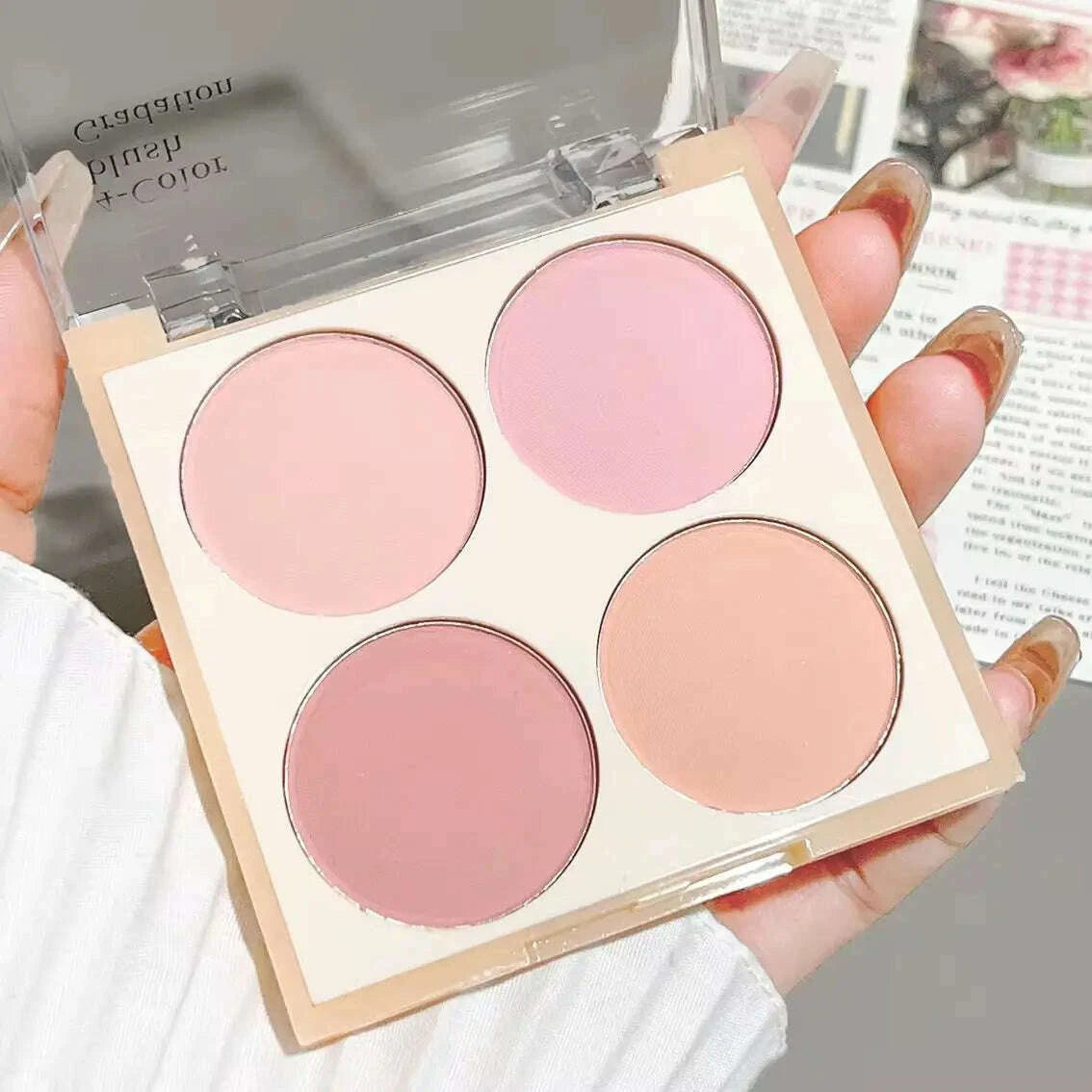 4-color-matte-blush-peach-pink-coral-blush-powder-korean-low-saturation-soft-fog-blush-can-lighten-create-three-dimensional-kimlud-kimlud-33922176