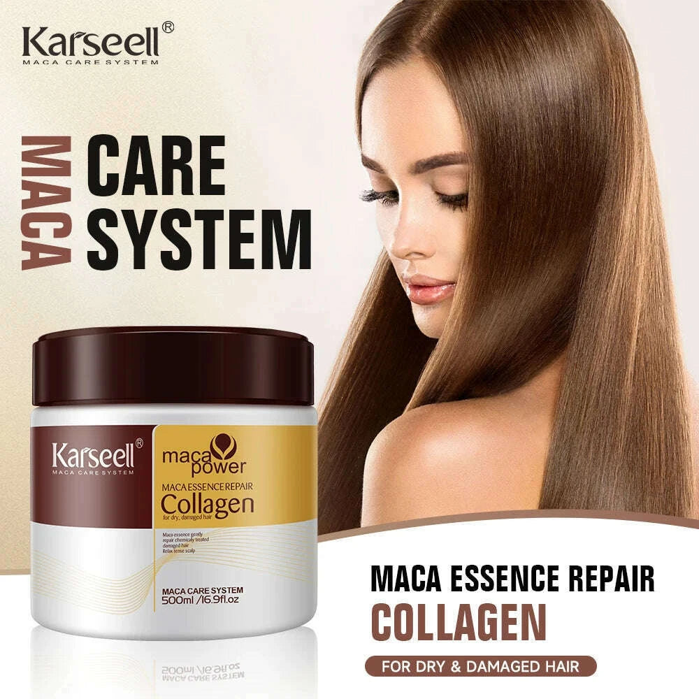 karseell-500ml-collagen-hair-treatment-deep-repair-conditioning-argan-oil-hair-mask-essence-for-dry-damaged-hair-all-hair-typekimlud-womens-fashion-34619711