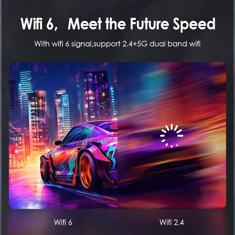 CAIWEI 4K Beam Projectors for Movie Auto Focus Correction Smart Android Wifi 1080P Full HD Home Theater Projector Global Version