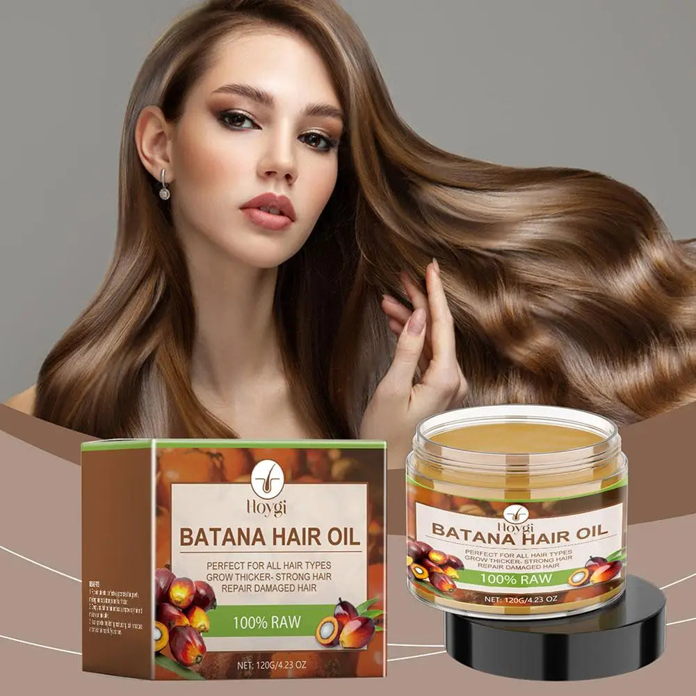 Batana Oil Hair Treatment For Nourished Scalp And Silky Strands — Amber | KIMLUD