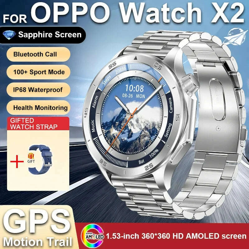 2025-new-oppo-wanch-x2-max-outdoor-sports-men-smartwatch-gps-motion-trajectory-compass-amoled-screen-ip67-waterproof-smart-watchkimlud-womens-fashion-34608903