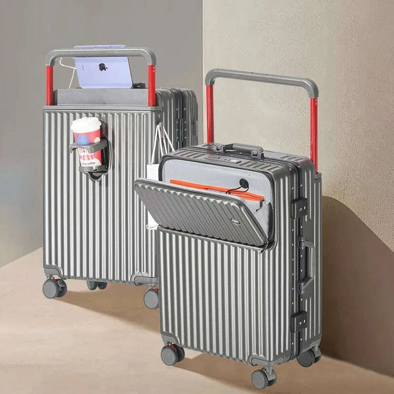 aluminum-framed-front-open-suitcase-carry-on-bag-wide-handle-luggage-multifunctional-2028-inch-impact-resistant-travel-bagkimlud-womens-clothes-35074283