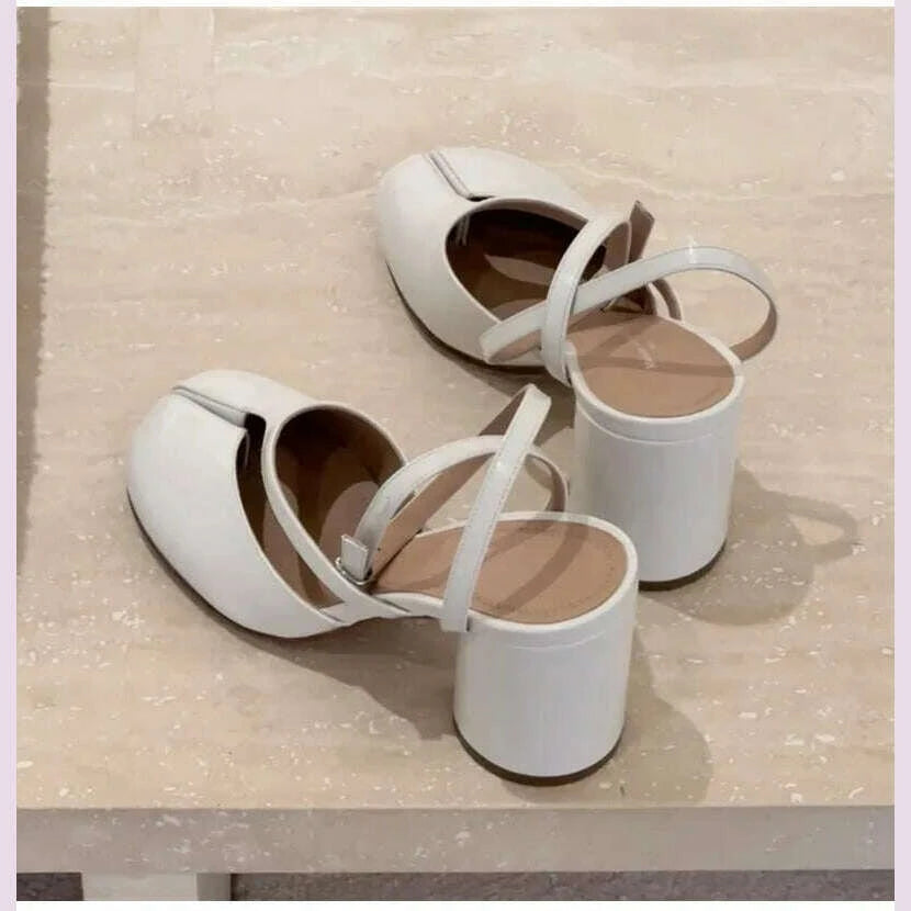 ins-style-fashion-patent-leather-split-toe-women-pumps-spring-summer-thick-high-heels-slingbacks-female-tabi-chunky-casual-shoeskimlud-womens-fashion-34621478