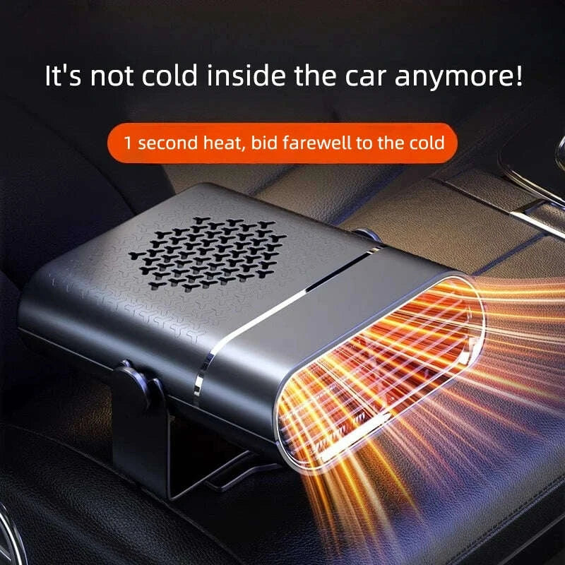 KIMLUD, 2 IN 1 Car Cooling & Heater Fan 12V 150W 24V 150W Auto Windshield Anti-Fog Electric Heating Dryer Defogging Demister Defroster, KIMLUD Womens Clothes