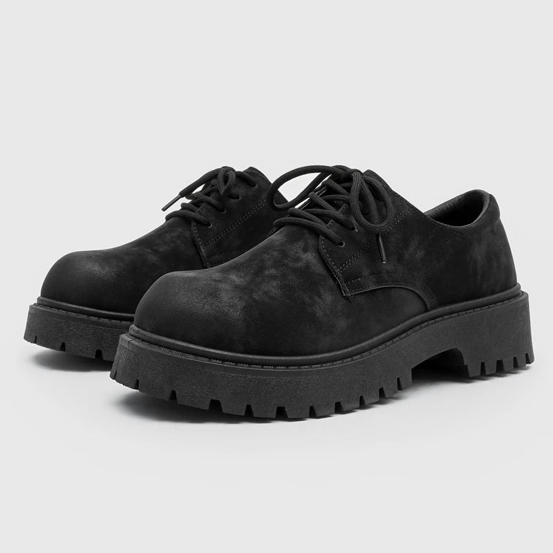 Men's High Top Sneakers – 8 cm Elevation Platform – PU Insole | KIMLUD