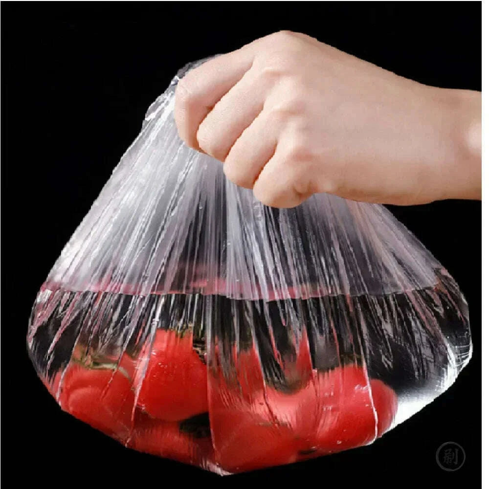 100-pcs-elastic-food-covers-disposable-plastic-bowl-lids-for-fruit-vegetable-storage-freshness-seal-wrapskimludkimlud-35564244