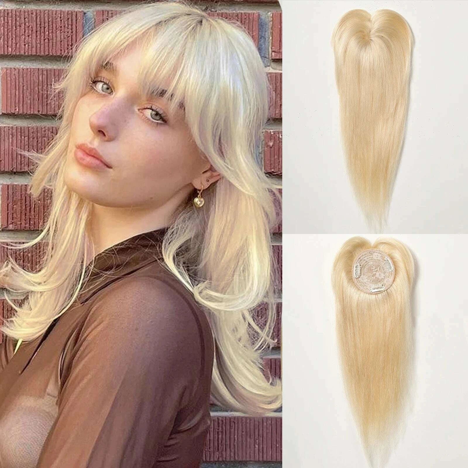 101214-inches-hair-toppers-for-women-brown-blonde-ombre-human-hair-toppers-silk-base-clips-in-hair-extension-topper-with-bangs-kimlud-kimlud-33914553